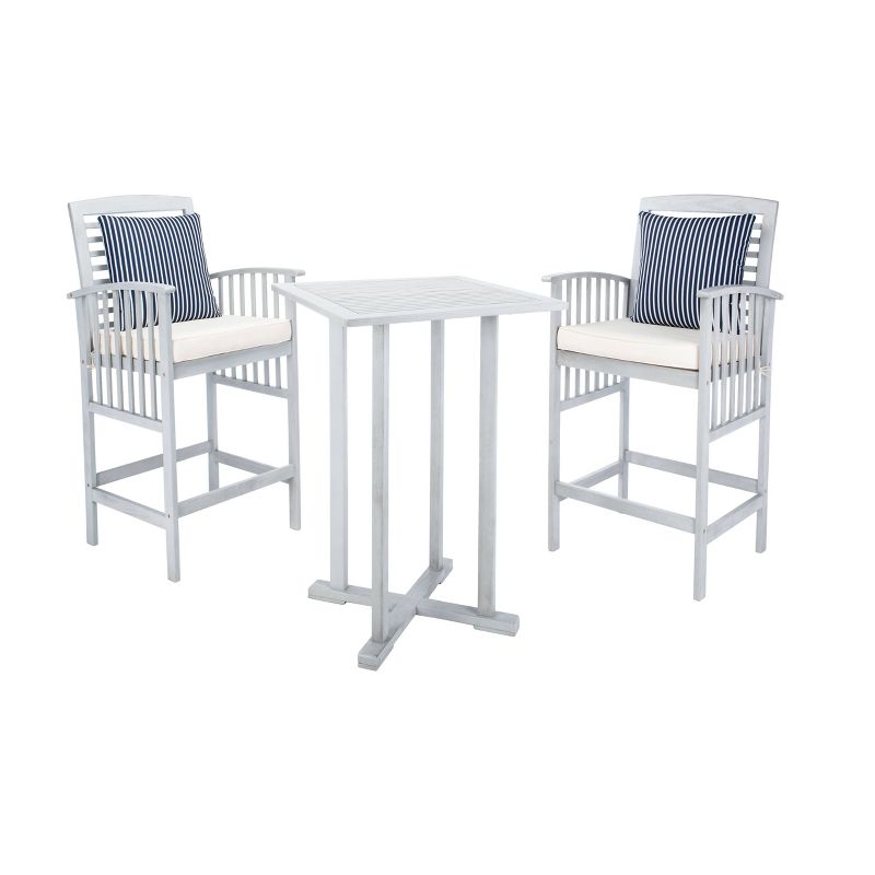 3pc Ludwig Folding Bistro Set - Royal Garden