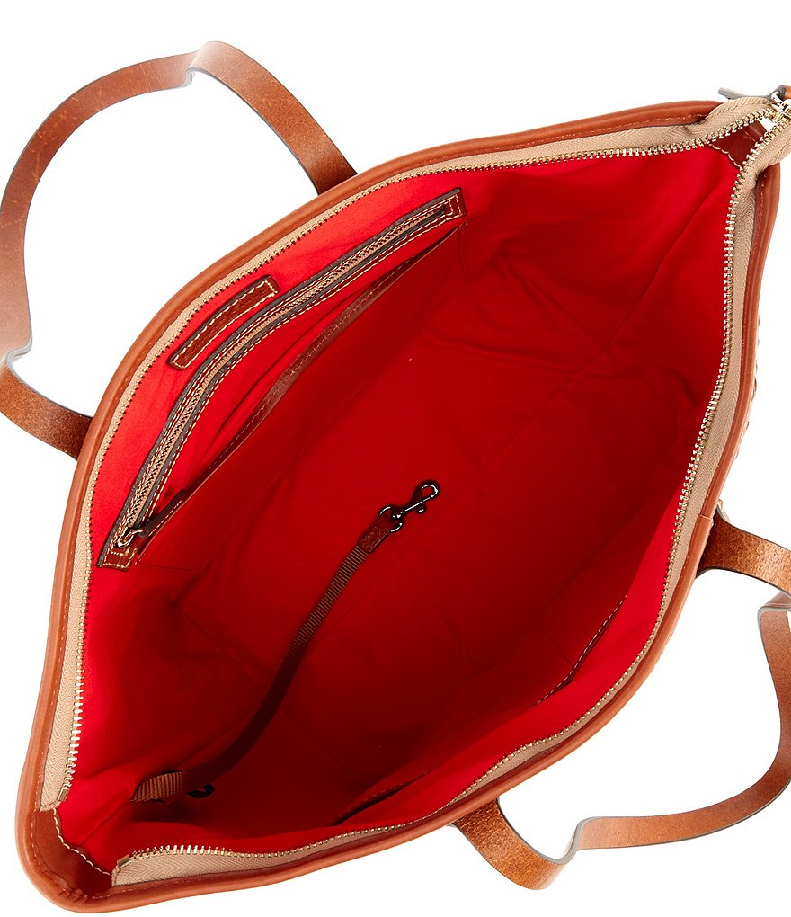 Dooney & Bourke Ostrich Collection Leather Tote Bag