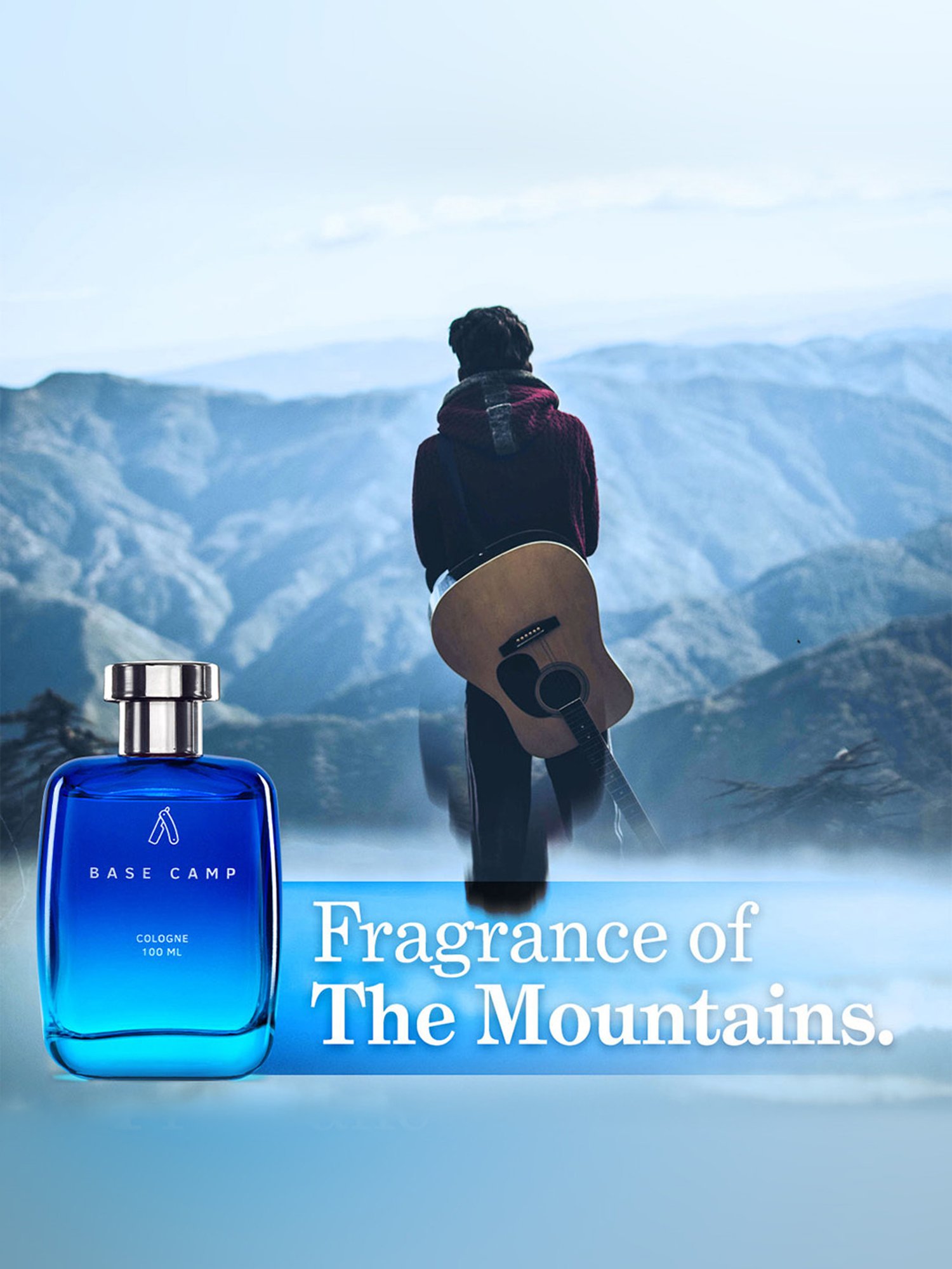 Ustraa Barood Eau De Parfum & Base Camp Cologne - Set of 2