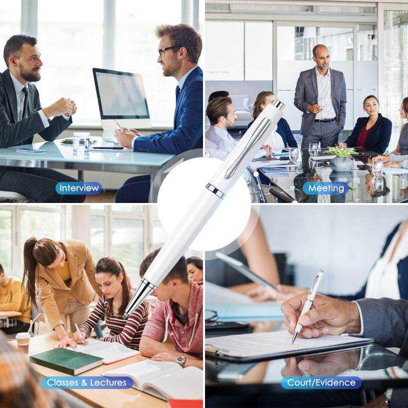 High-definition digital voice recorder long-distance noise reduction mini recording voice control recording meeting student class recorder