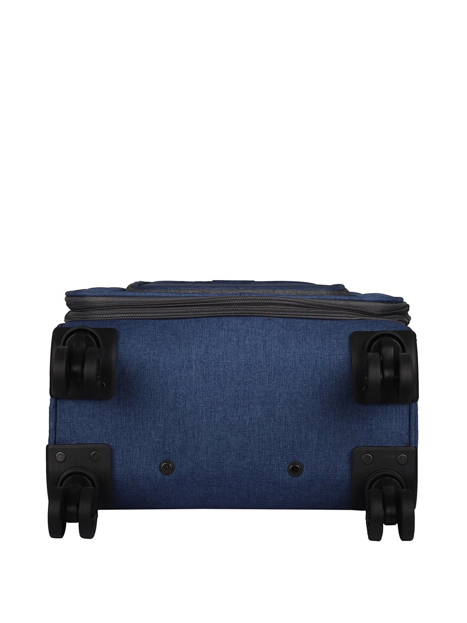 Reaction Kenneth Cole Blue 8 Wheel Large Soft Cabin Trolley - 48 cm