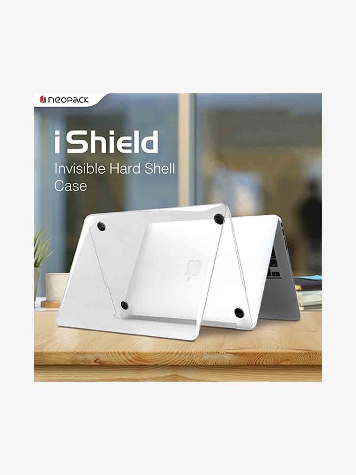 Neopack iShield Hard Shell Case for MacBook Pro 13 Inch (Crystal Clear)