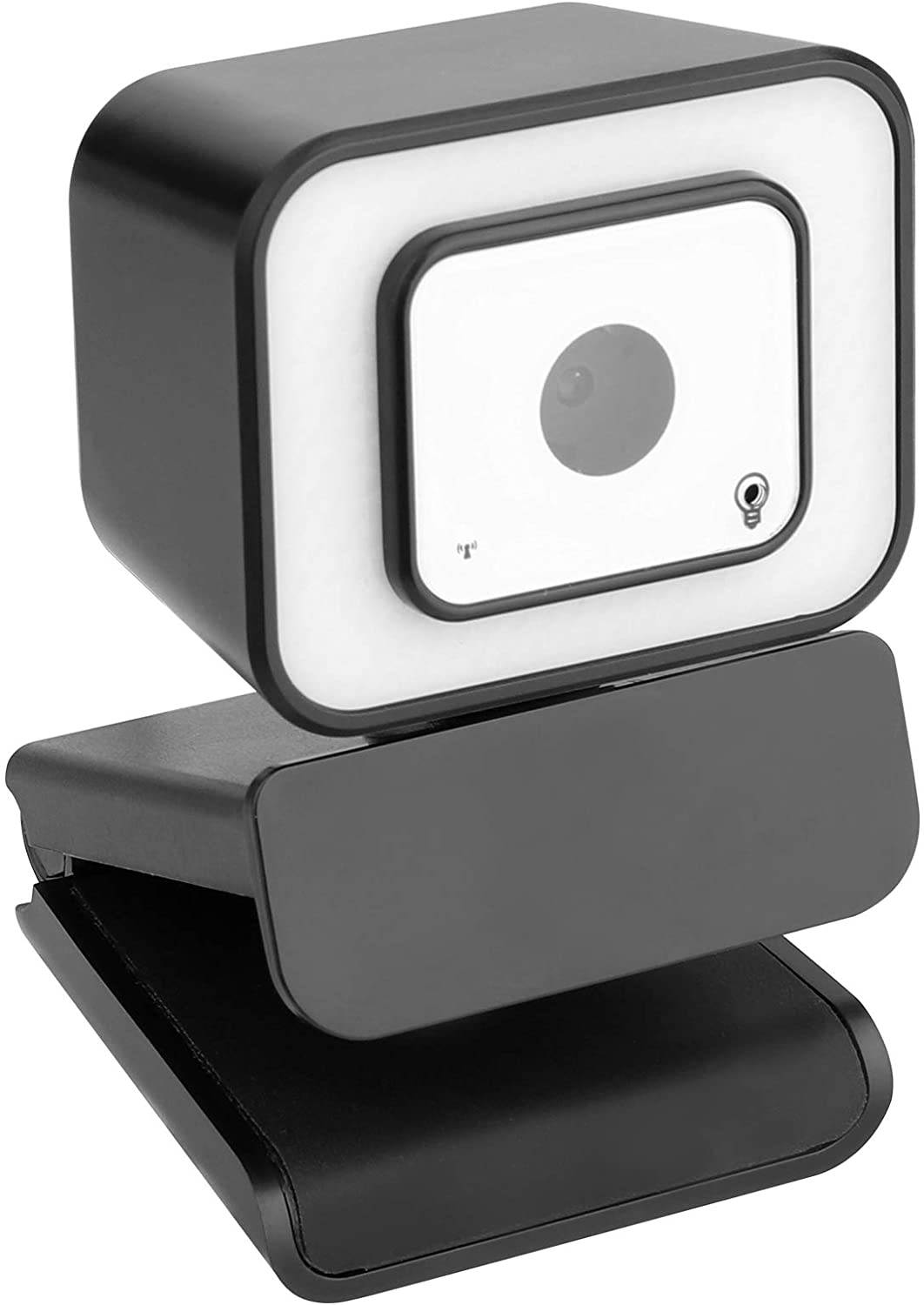 Webcam with Microphone, Full HD Video Webcam 1080P Webcam, Fixed Focus, Automatic Light Correction,  for Video Conferencing, Teaching, Streaming Media and Games