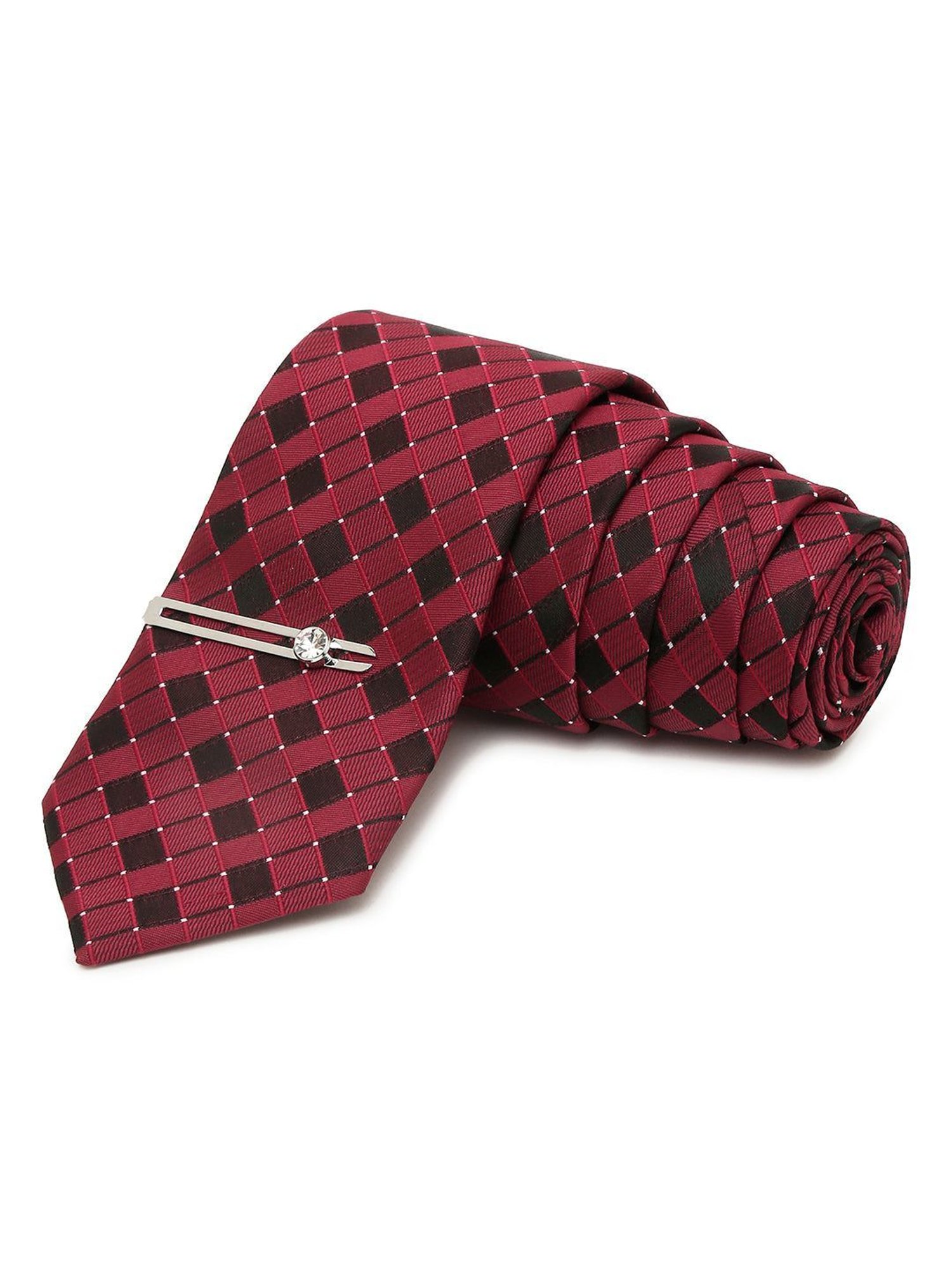 Louis Stitch Blue Printed Necktie Gift Set - Set of 3