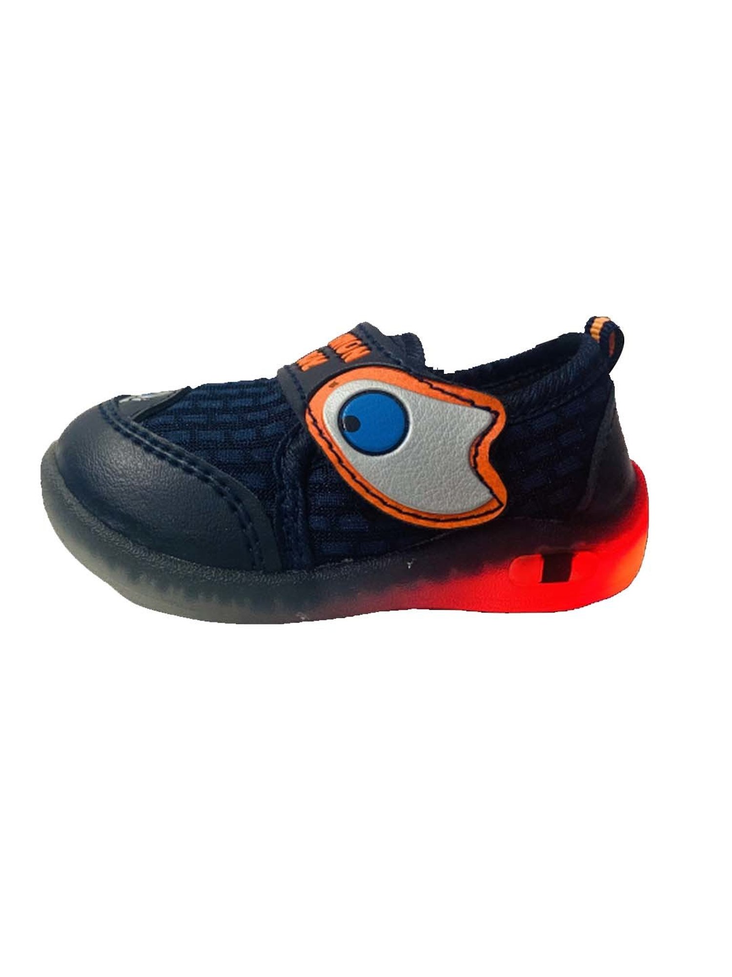 Priaansha Kids Blue & Orange Casual Sneakers