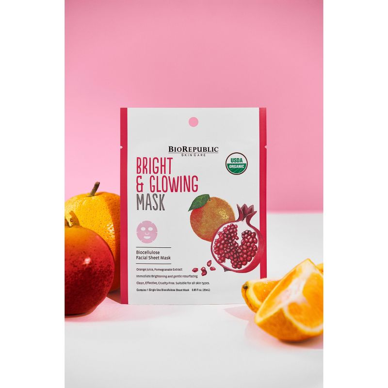 BioRepublic SkinCare Bright and Glow Facial Treatment - 0.85 fl oz