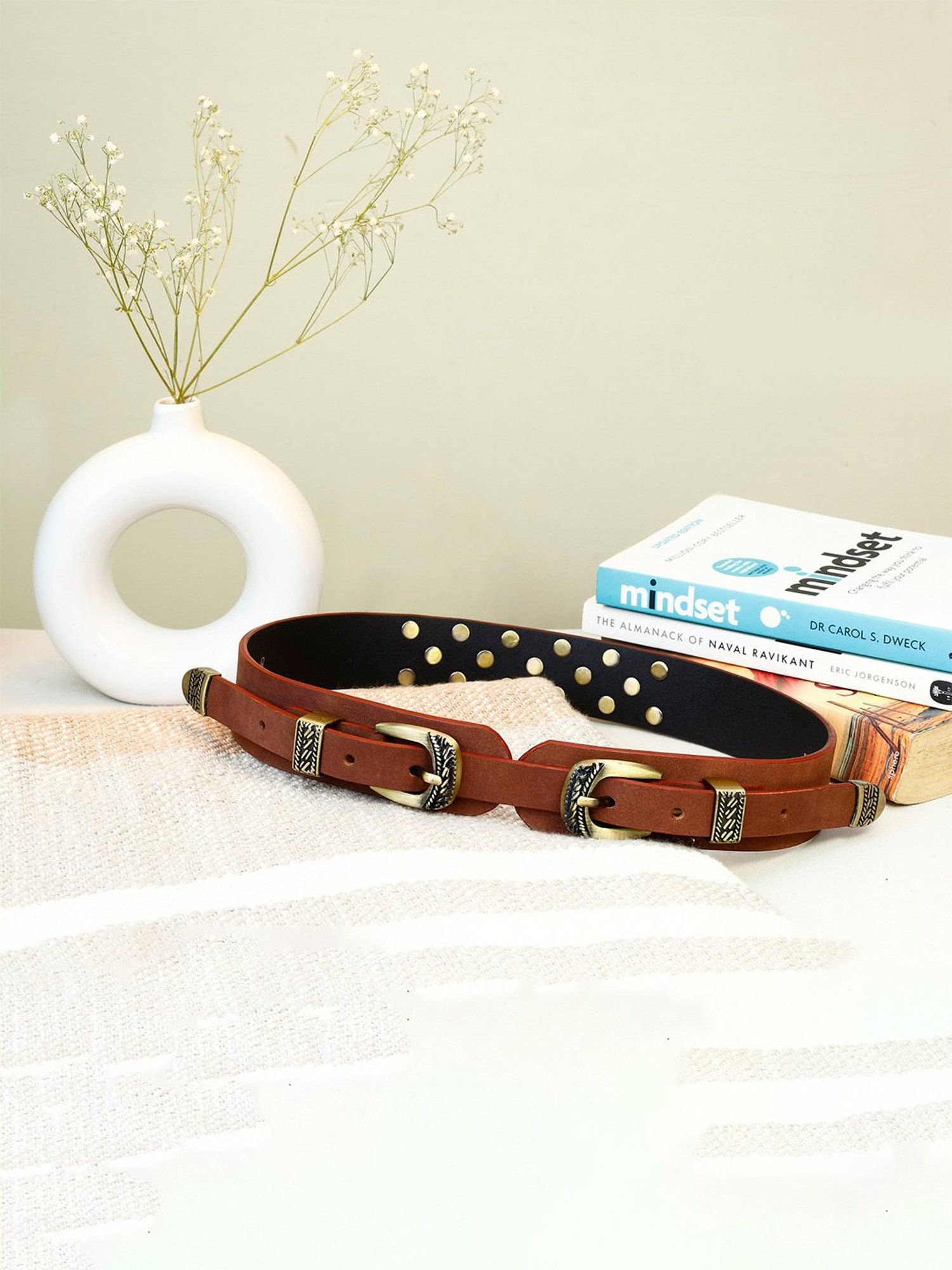 Patricia Nash Chain Link Woven Belt