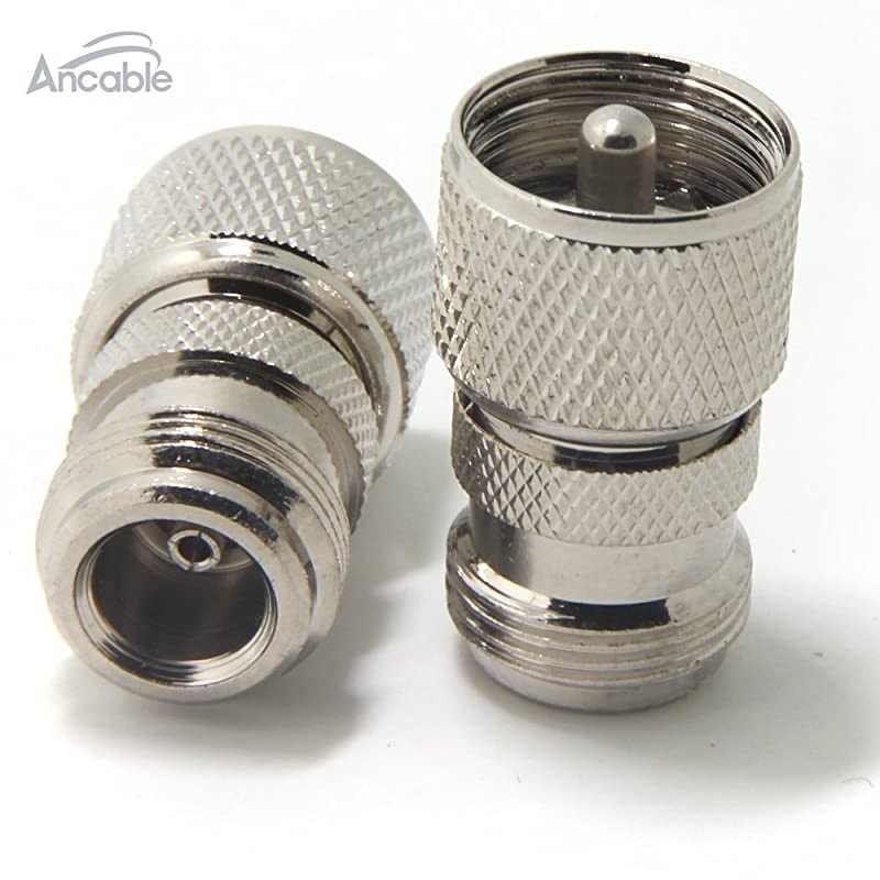 UHFPL259 Male to N Female Connector Pack of 2