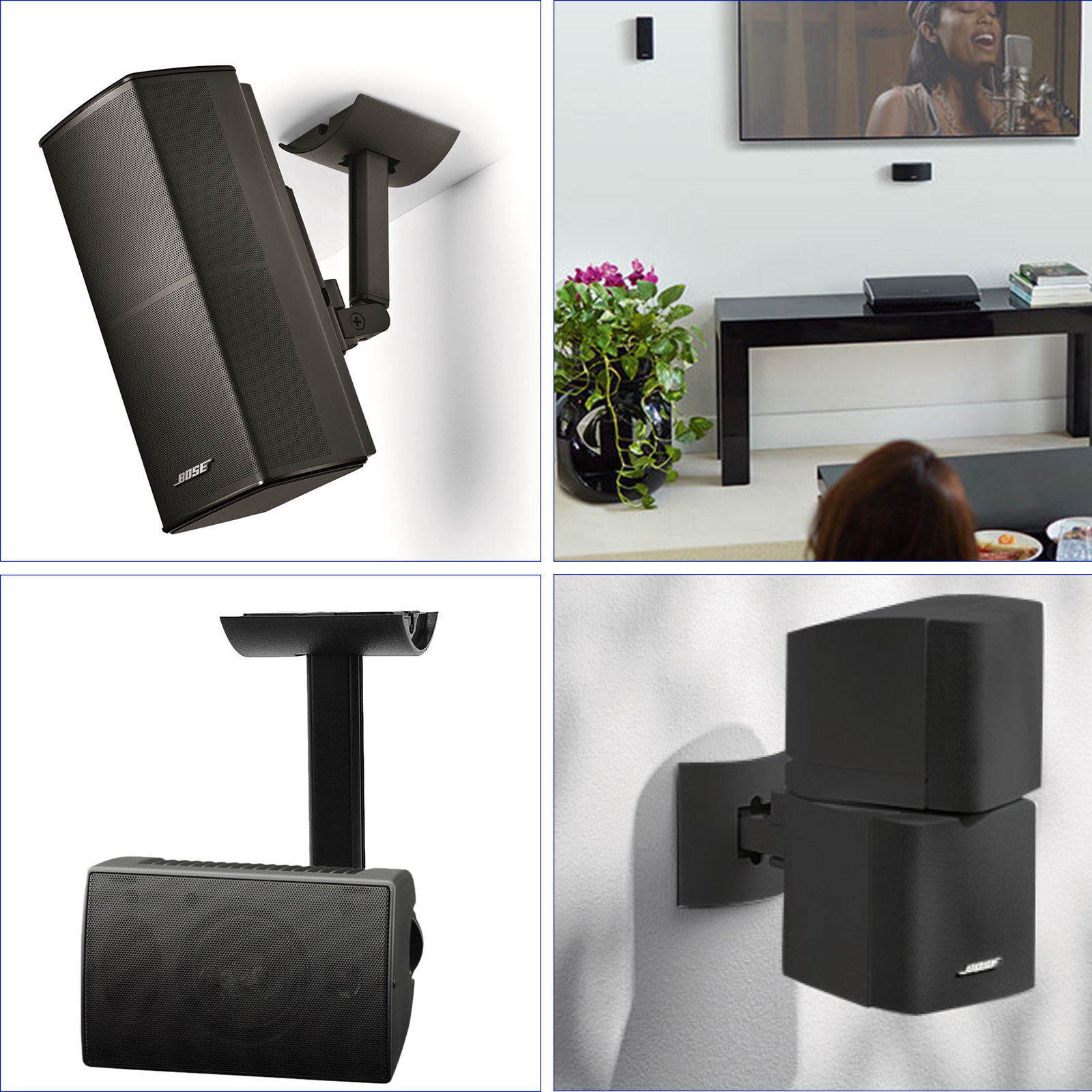 UB20 SERIES 2 II Wall Ceiling Bracket Mount fits for Bose all Lifestyle CineMate