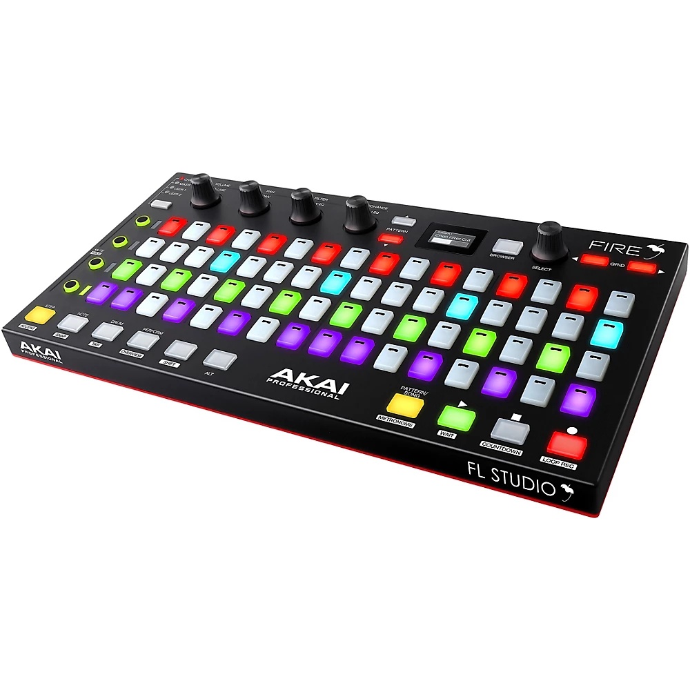 Akai Professional Fire FL Studio Controller with FL Studio Fruity Fire Edition