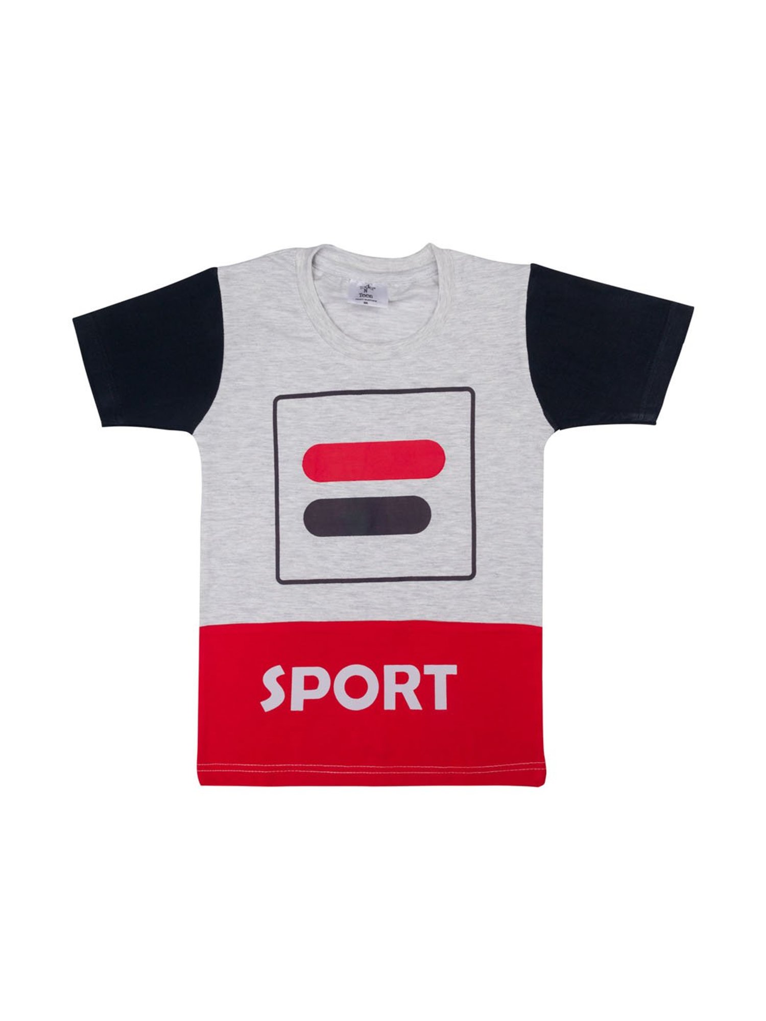 Todd N Teen Kids Printed Multicolored T-Shirt with Joggers