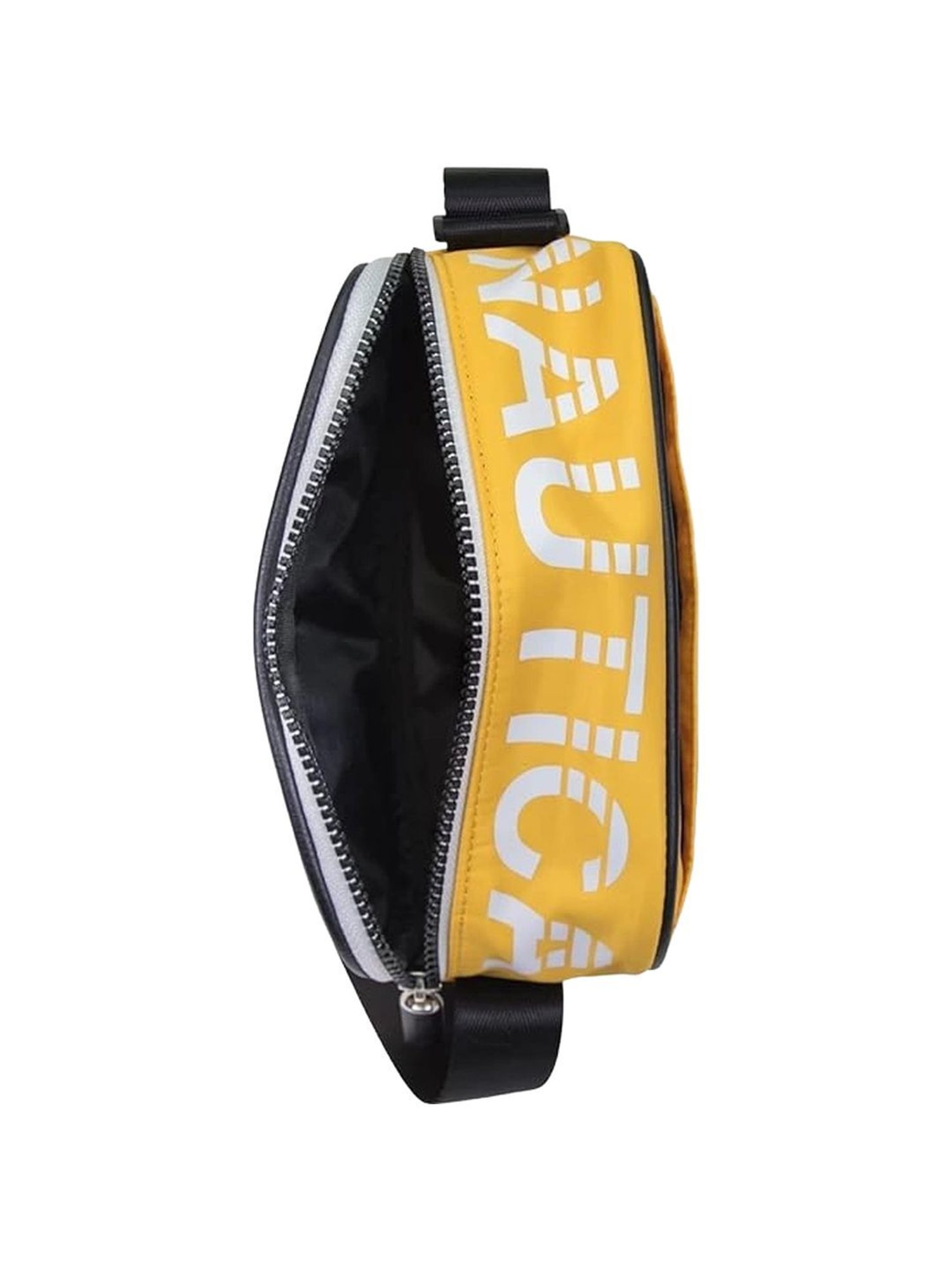 Nautica Yellow Solid Medium Sling Handbag