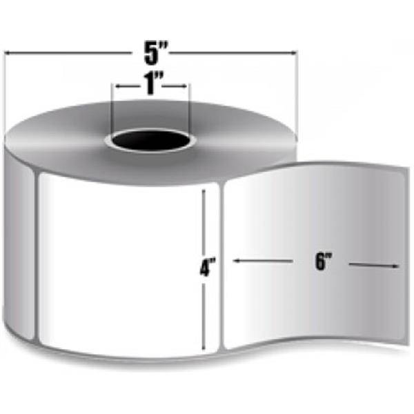 Honeywell (Datamax-O'Neil) 350970 Direct Thermal Label, 4" x 6" - 1 Case (8 Rolls)