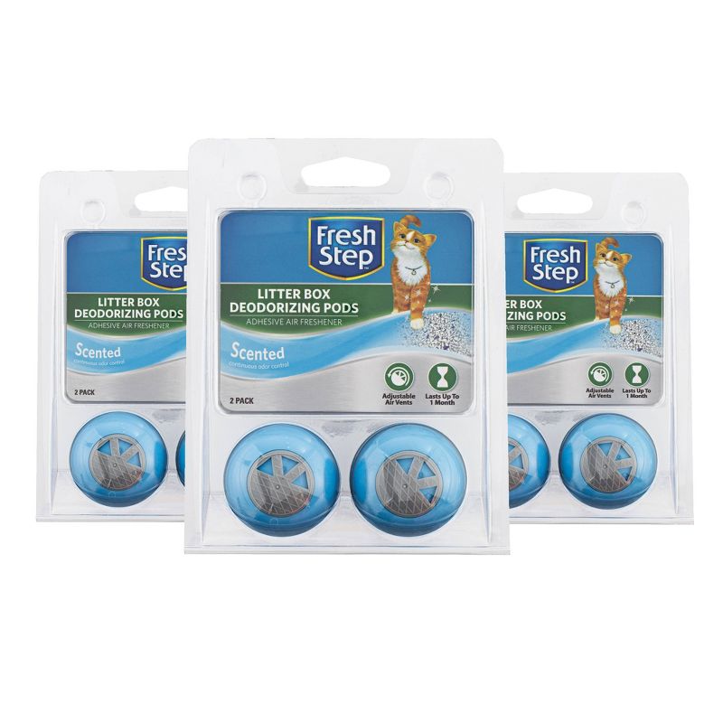 Fresh Step Cat Litter Box Deodorizing Pods - 3pk