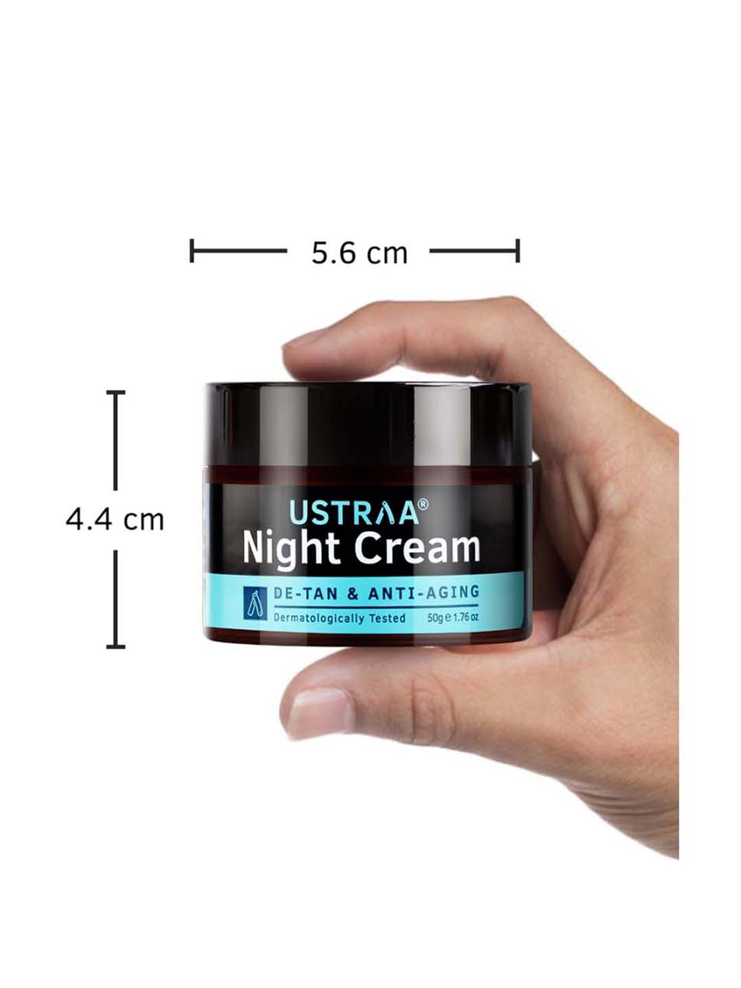 Ustraa De-Tan & Anti-Ageing Night Cream - 50 gm