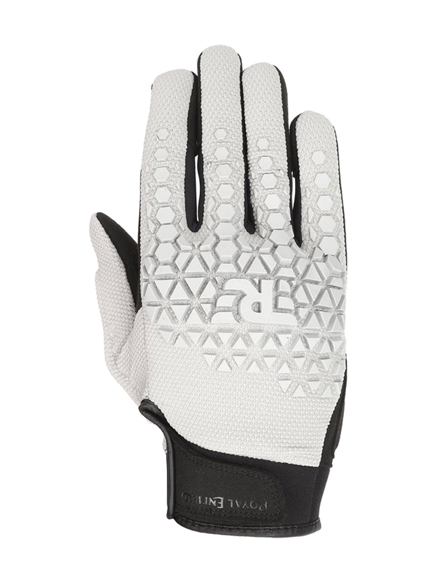 Royal Enfield Grey Textured Mx Lite Riding Gloves - XL