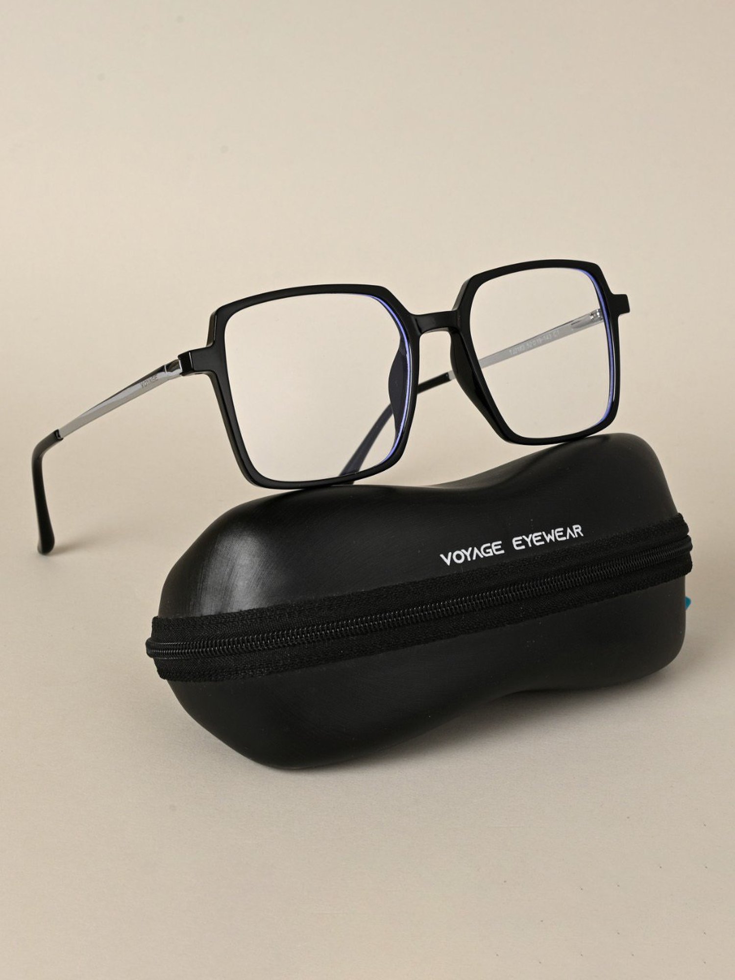 Voyage Clear Wayfarer UV Protection Unisex Sunglasses