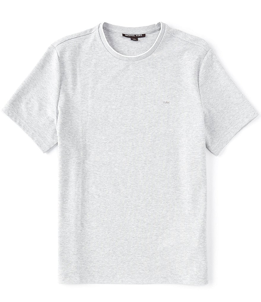 Michael Kors Birdseye Crewneck Short-Sleeve Tee