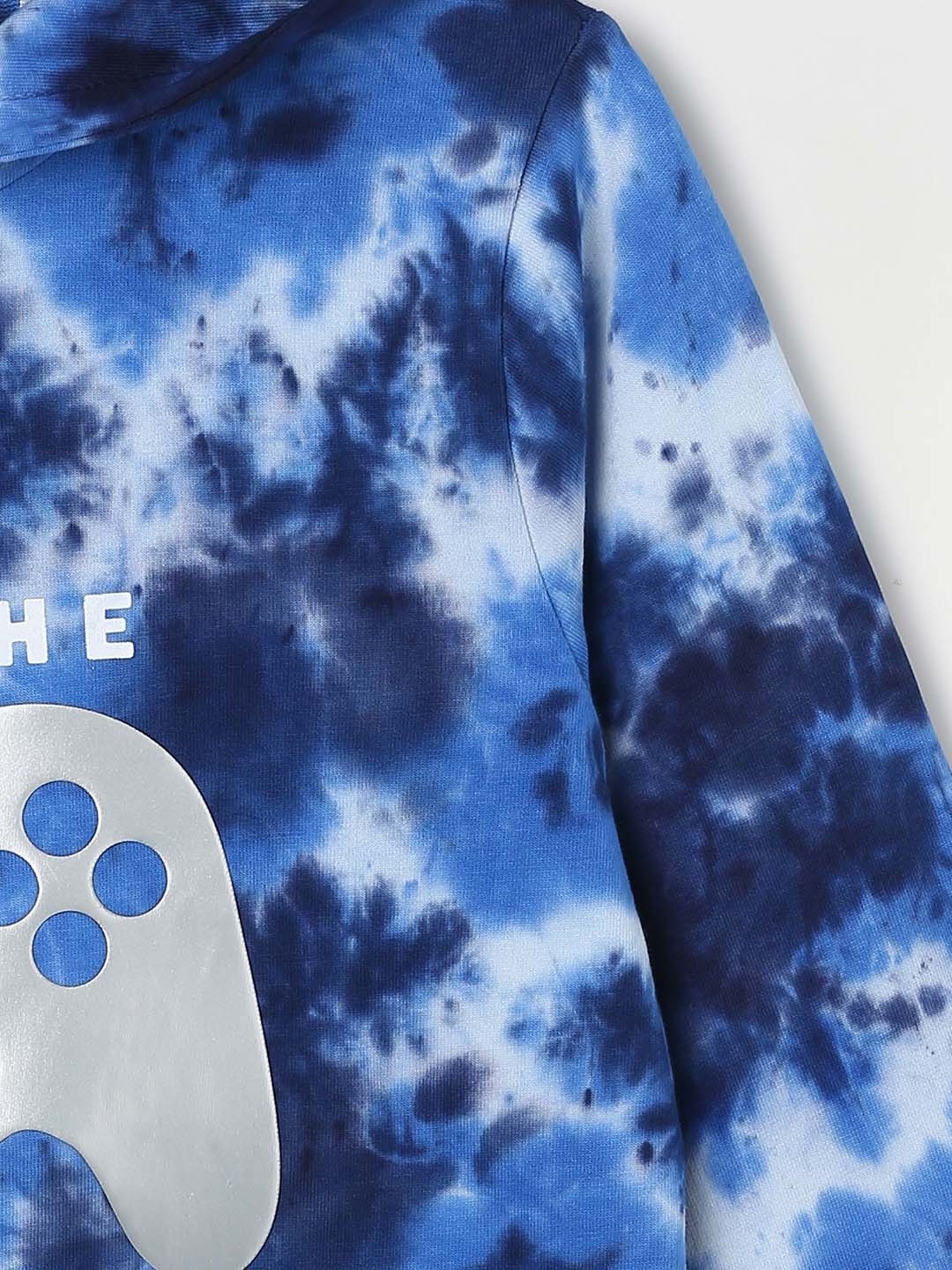 Fame Forever by Lifestyle Kids Blue Cotton Printed Full Sleeves Sweatshirt