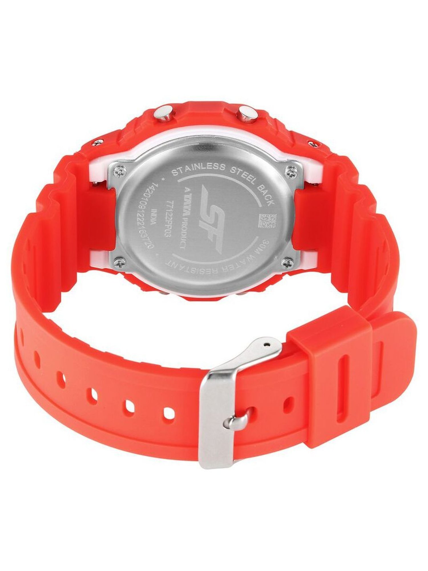 Sonata 77122PP03 Super Fiber Economy Unisex Digital Watch