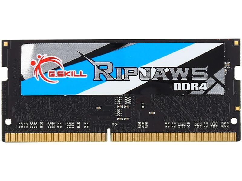G.SKILL Ripjaws SO-DIMM 8GB 260-Pin DDR4 SO-DIMM DDR4 3200 (PC4 25600) Laptop Memory Model F4-3200C18S-8GRS