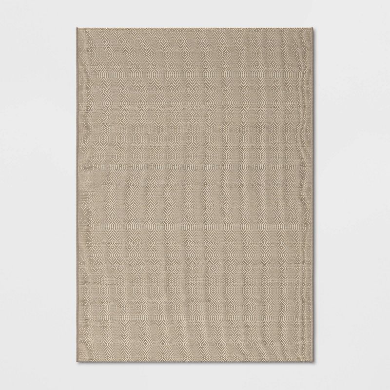 5' x 7' Ombre Pixel Outdoor Rug Tan - Project 62™