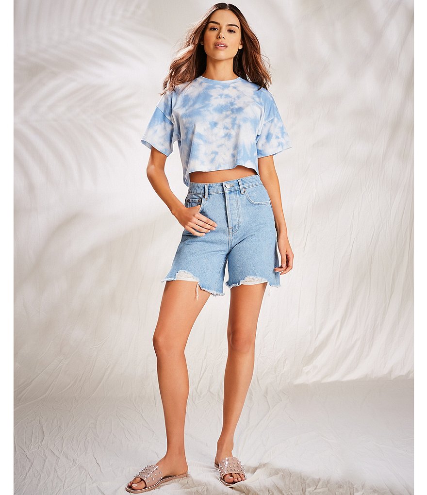 Cloth & Stone Button Side Coordinating Shorts