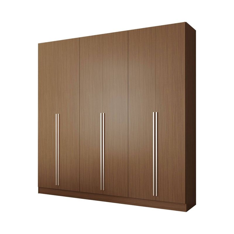 Eldridge Freestanding Wardrobe Maple Cream - Manhattan Comfort