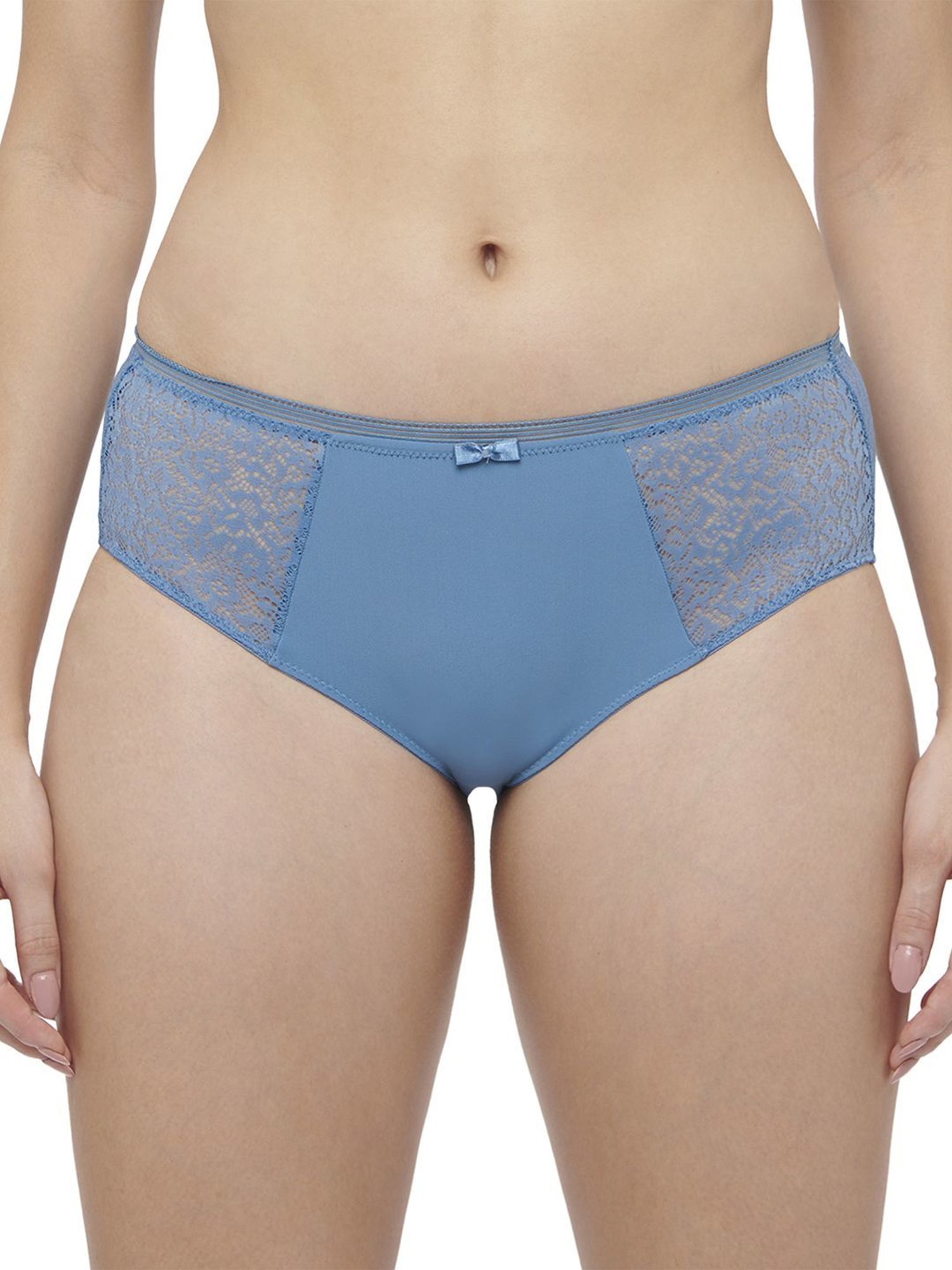 Triumph Blue Lace Work Panty