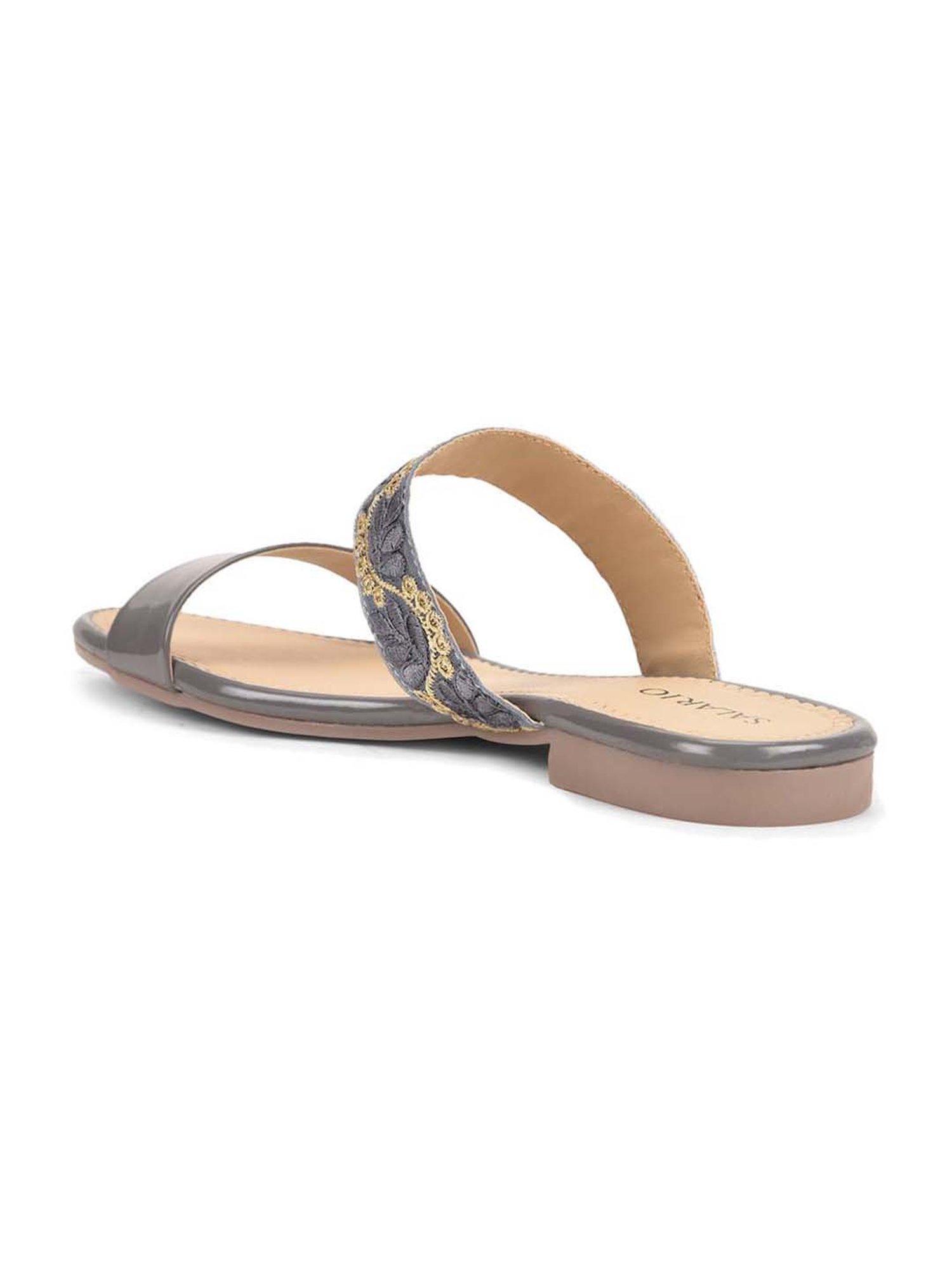 Salario Women's Grey Ethnic Sandals