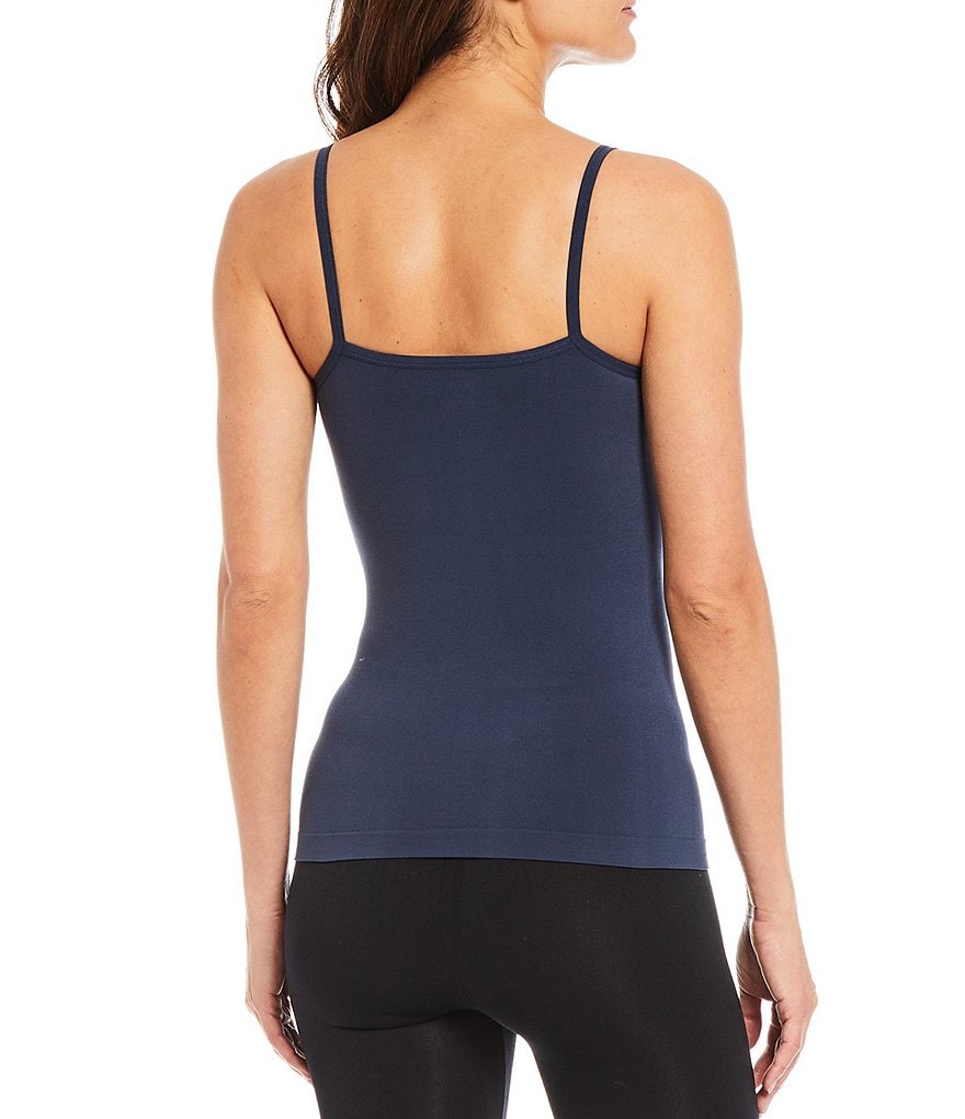 Modern Movement Solid Seamless Scoop Neck Microfiber Camisole