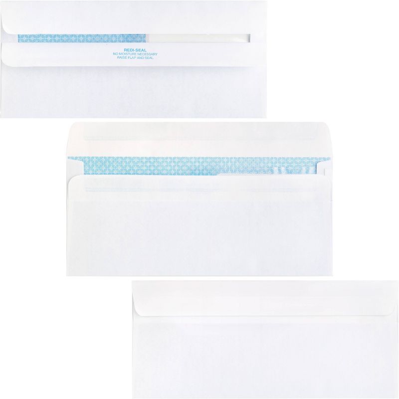 Business Source 500ct No.9 Double Window Invoice Envelopes