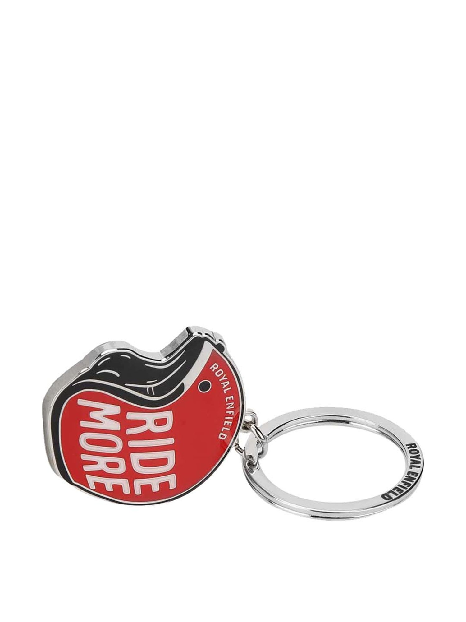Royal Enfield  Red  Metal Keychain