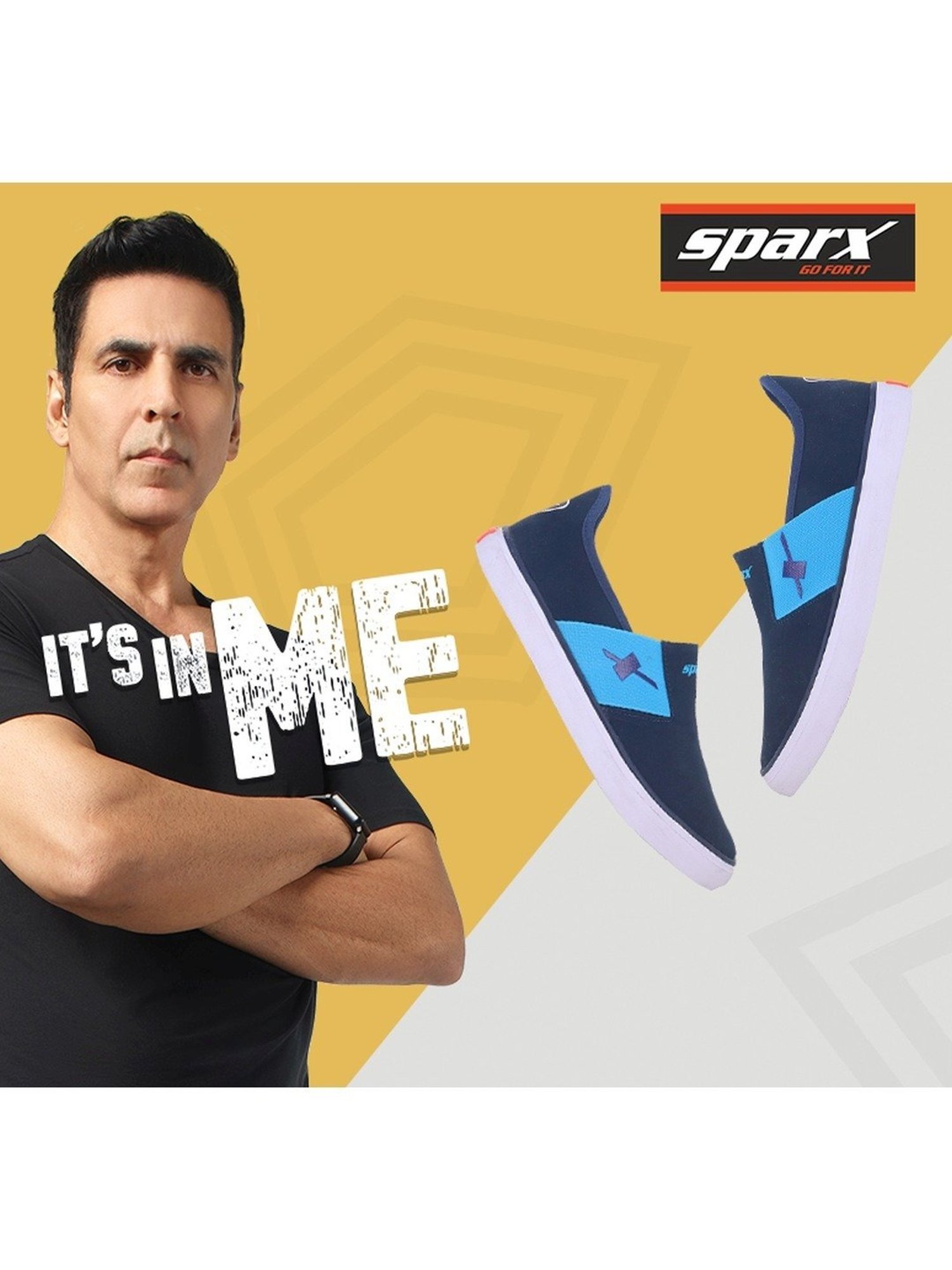 Sparx Men's Navy Casual Sneakers