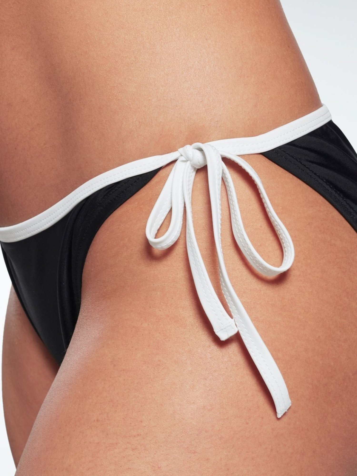 Reebok Jet Black Plain Swim Bikini