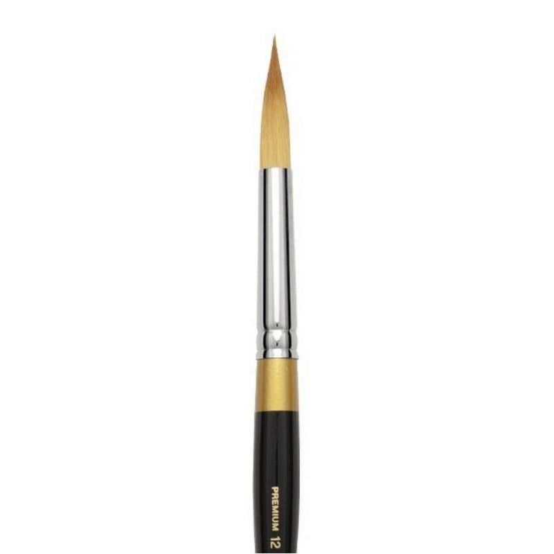 Kingart 11ct Original Max Round Brush Set - Gold