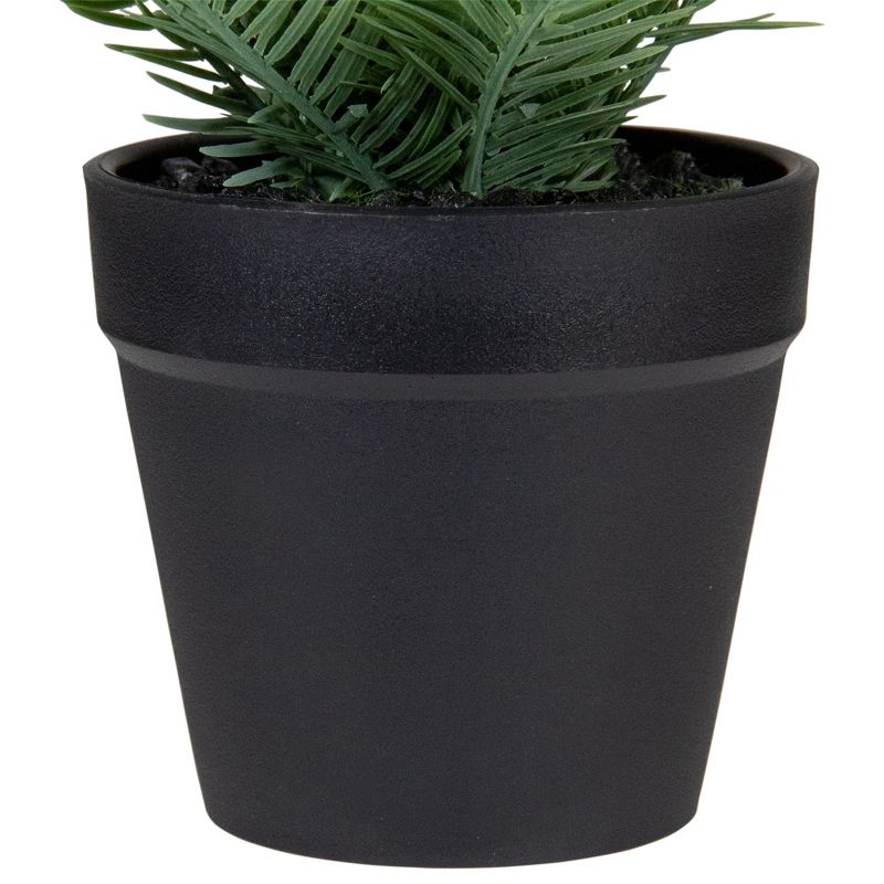 32" x 24" Artificial Palm Plant in Basket Stand - LCG Florals