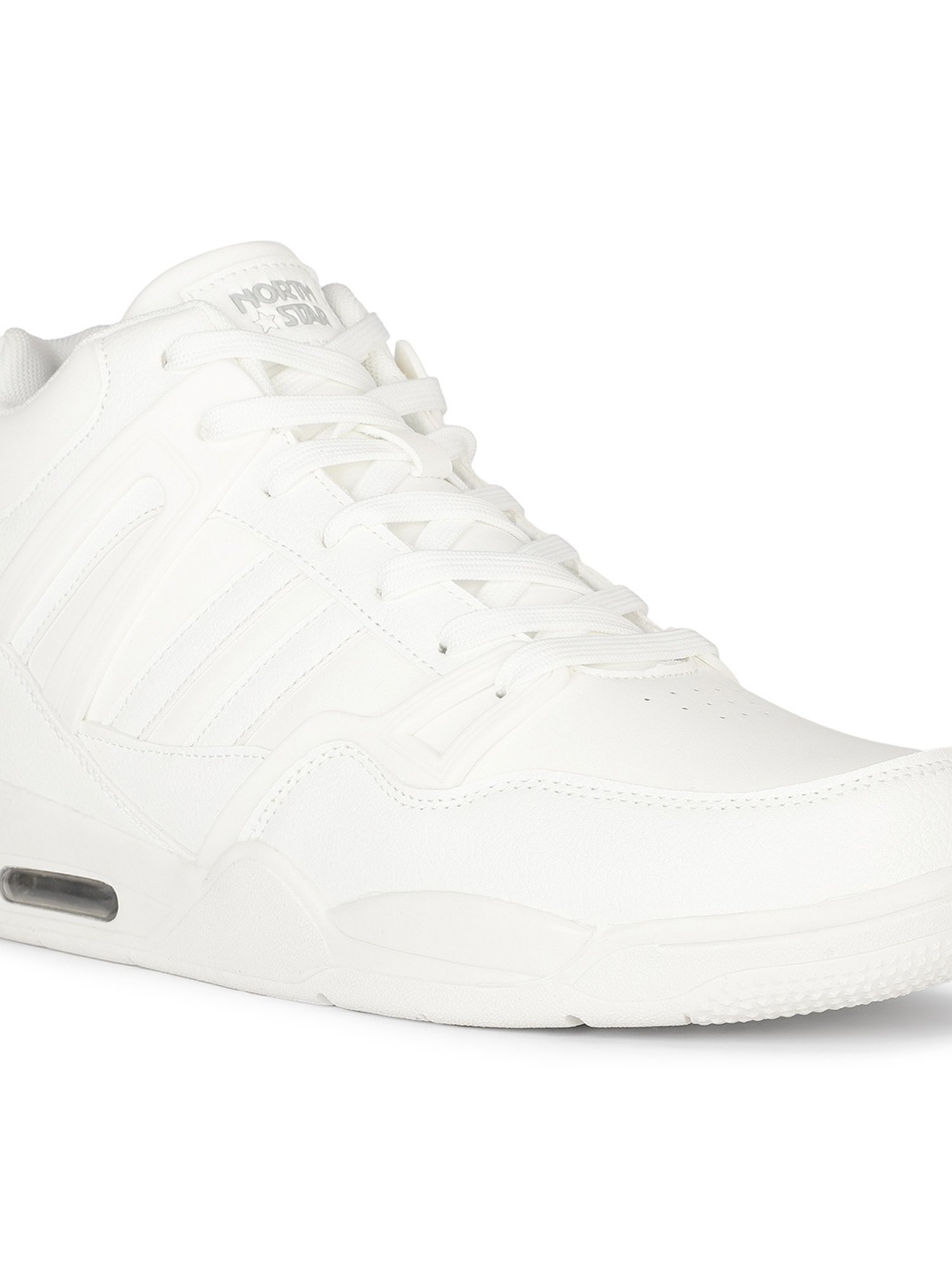 North Star by Bata Men's EDDY White Casual Sneakers