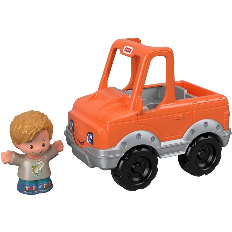 Fisher-Price Little People Help a Friend Pick Up Truck - Orange