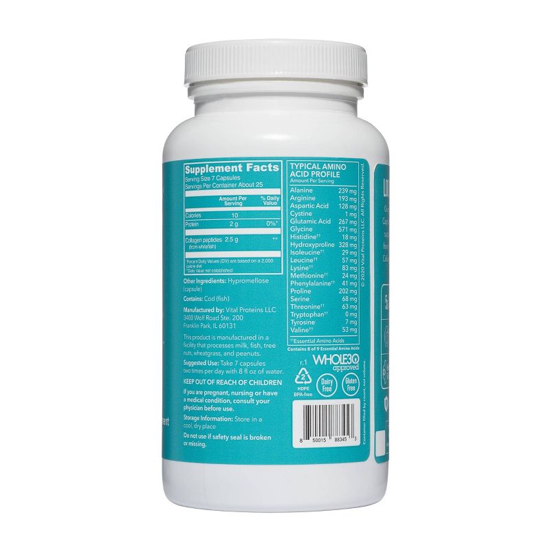 Vital Proteins Marine Collagen Capsules - 180ct