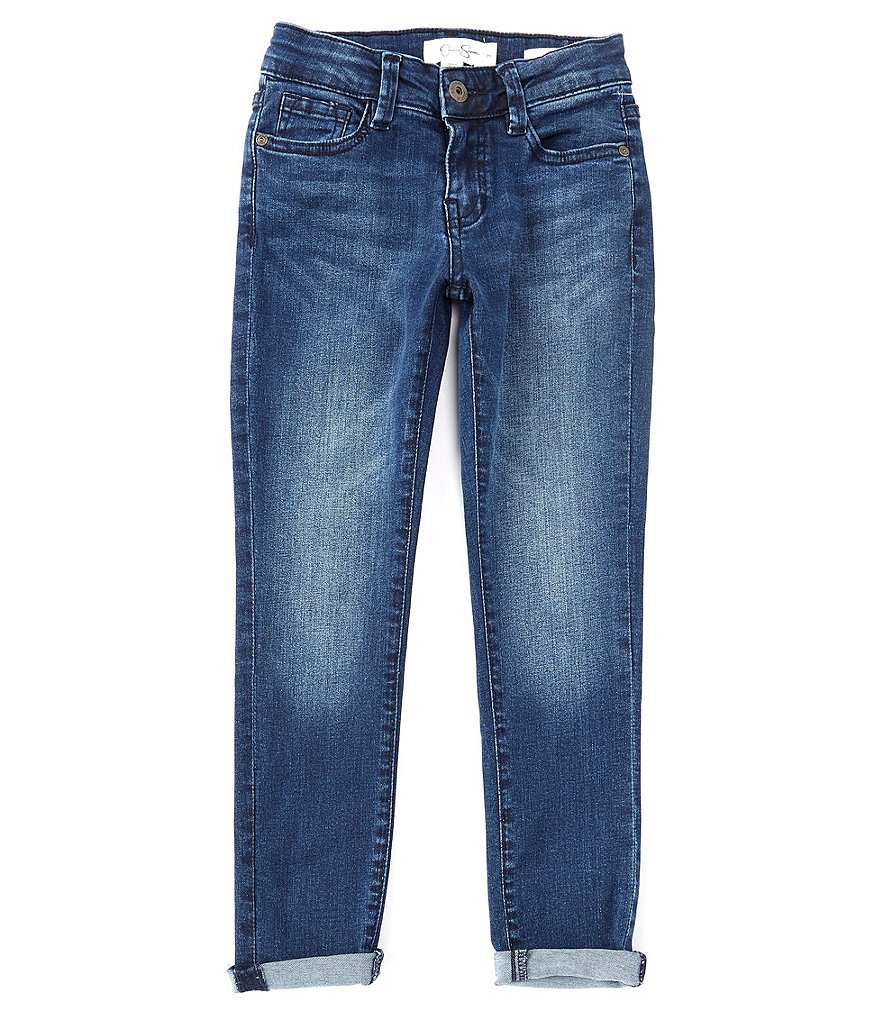 Jessica Simpson Big Girls 7-16 #double;Kiss Me#double; Basic Skinny Jeans