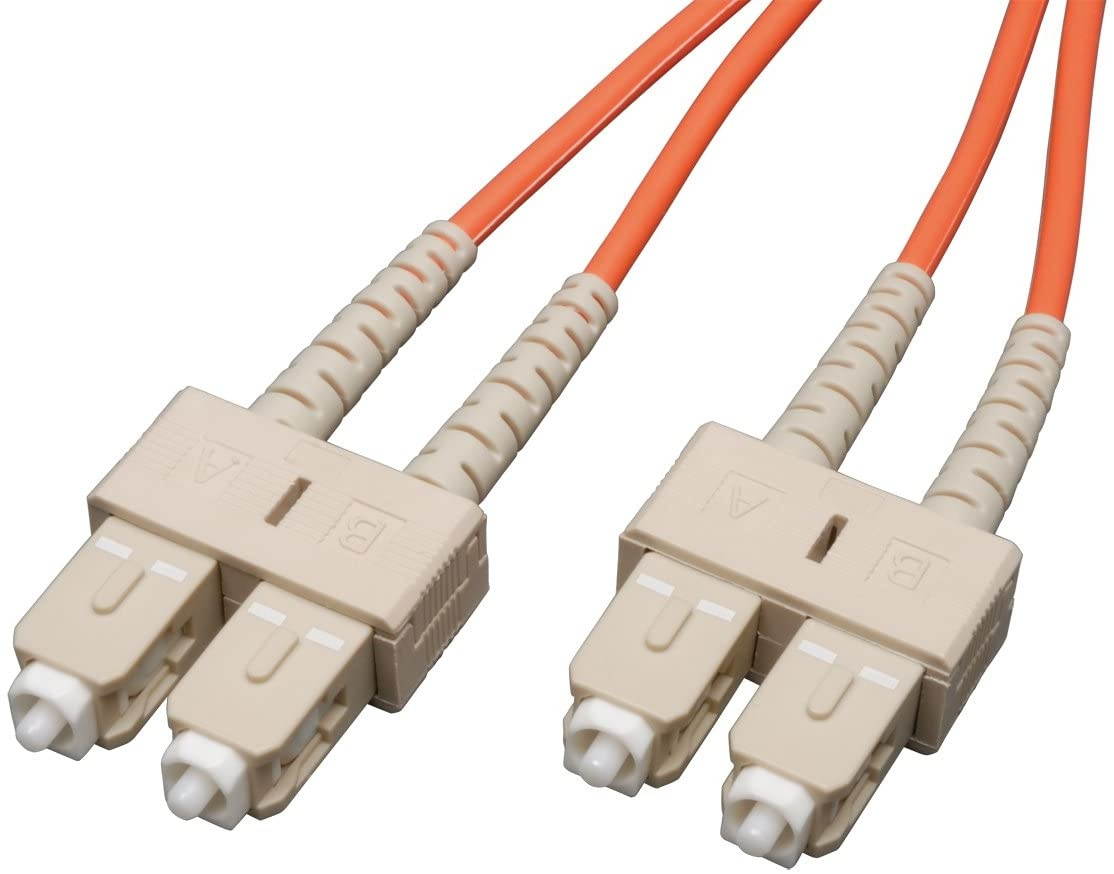 Tripp Lite Duplex Multimode 62.5/125 Fiber Patch Cable (SC/SC) 25M (82-ft.)(N306-25M)