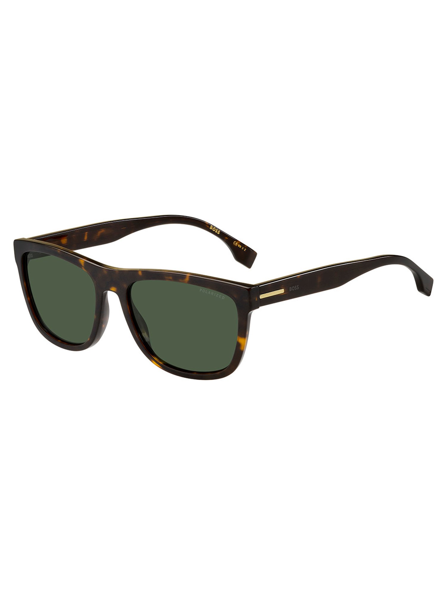 Hugo Boss Green Square Sunglasses for Men