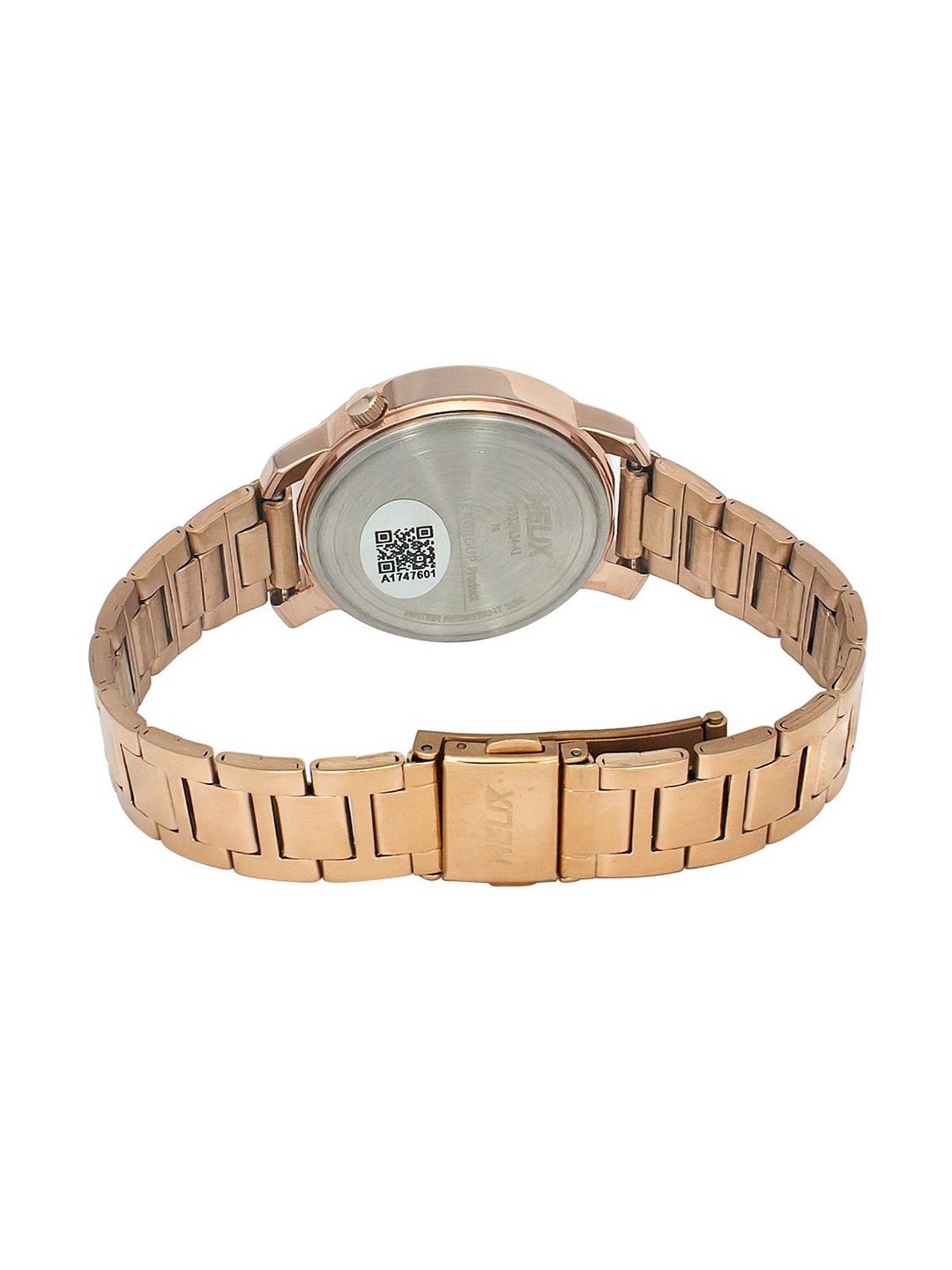 Helix By Timex Silver Round Dial Analog Stainless Steel Women Watch - TW032HL34