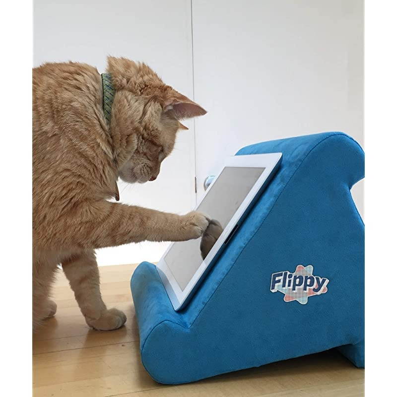 MultiAngle Soft Pillow Lap Stand for iPads Tablets eReaders Smartphones Books amp Magazines Grey