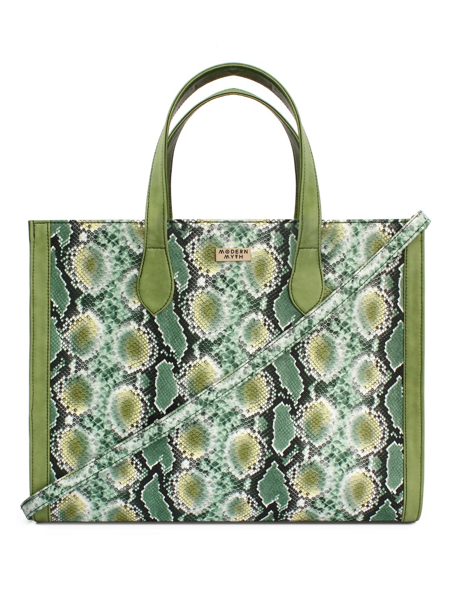 Modern Myth Cosmic Multicolor Printed Large Tote Bag