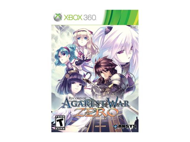 Record of Agarest War Zero Xbox 360 Game
