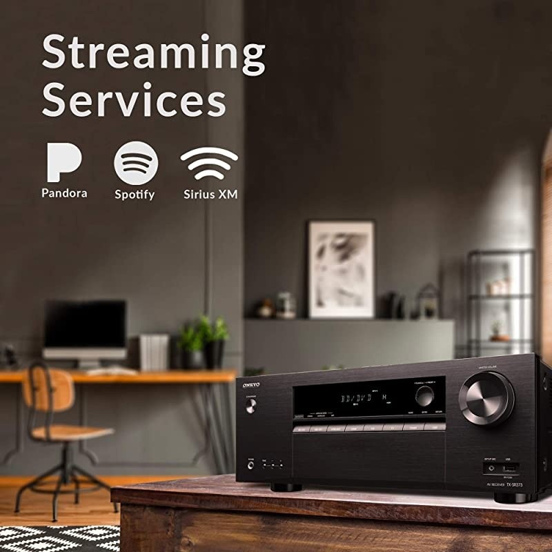 TX-8140 Stereo Receiver with Built-In Wi-Fi and Bluetooth Wireless Technology, 2-Channel Network