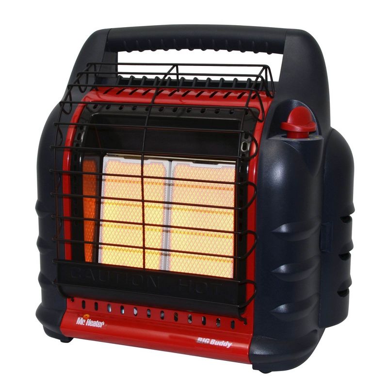 Mr. Heater 4000 to 18000 BTU Big Buddy Propane Gas Heater w/ Big Buddy Carry Bag