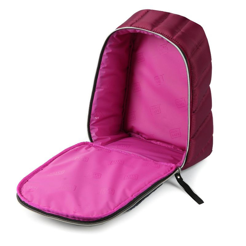 Arctic Zone Quilted Cooler Lunch Bag - Red Violet